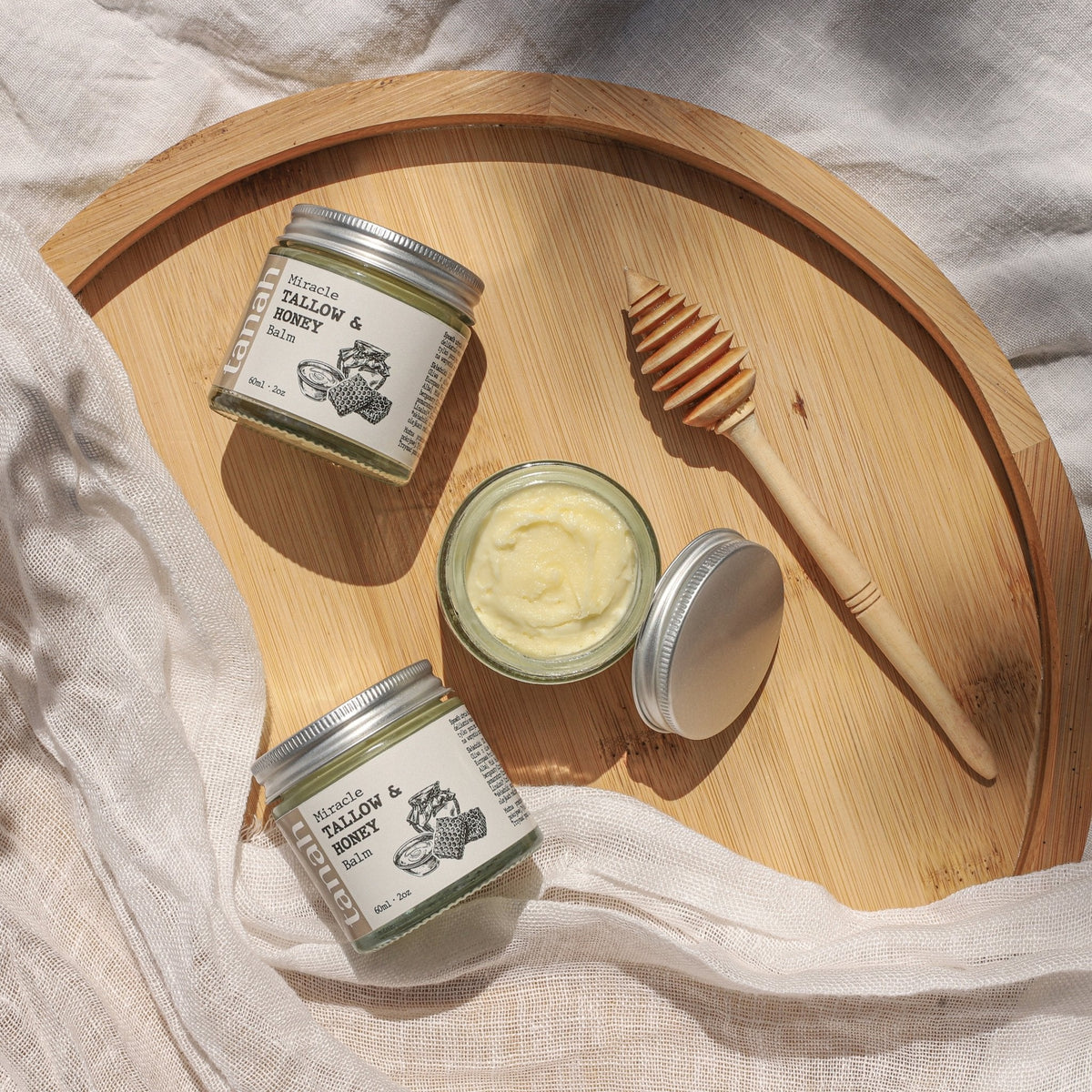 "Miracle Tallow" - balsam z łojem wołowym i miodem (60ml)