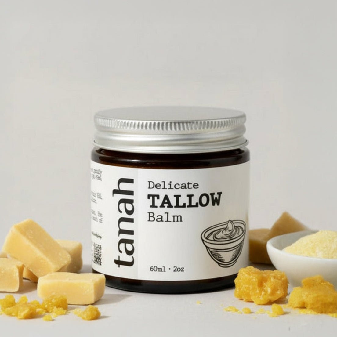 "Delicate Tallow" - delikatny balsam bez dodatku olejków (60ml)