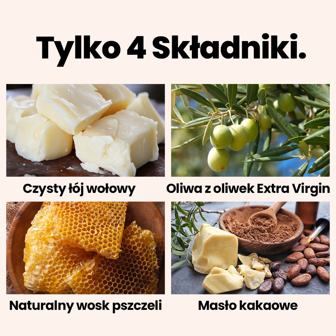 "Delicate Tallow" - delikatny balsam bez dodatku olejków (60ml)