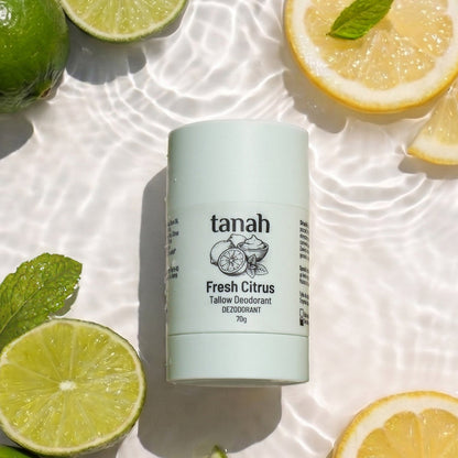 "Fresh Citrus" - naturalny dezodorant z łojem wołowym