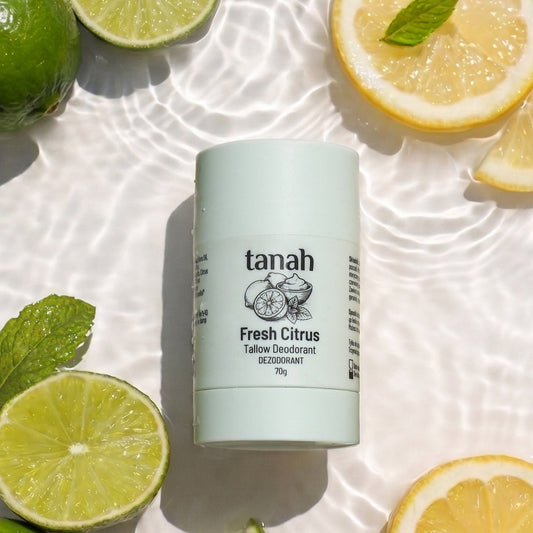 "Fresh Citrus" - naturalny dezodorant z łojem wołowym