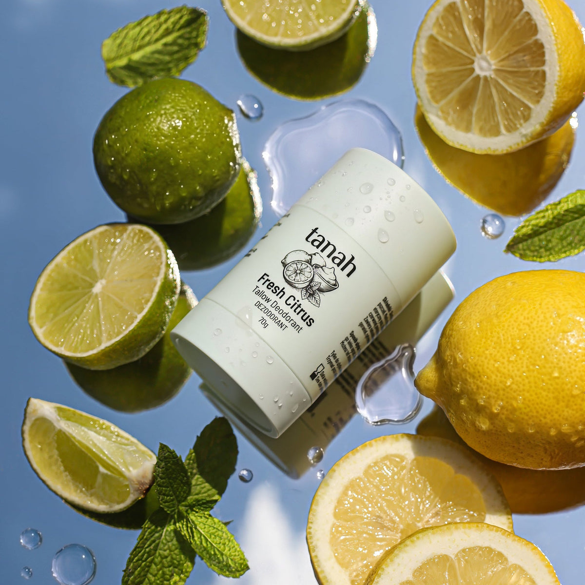 "Fresh Citrus" - naturalny dezodorant z łojem wołowym