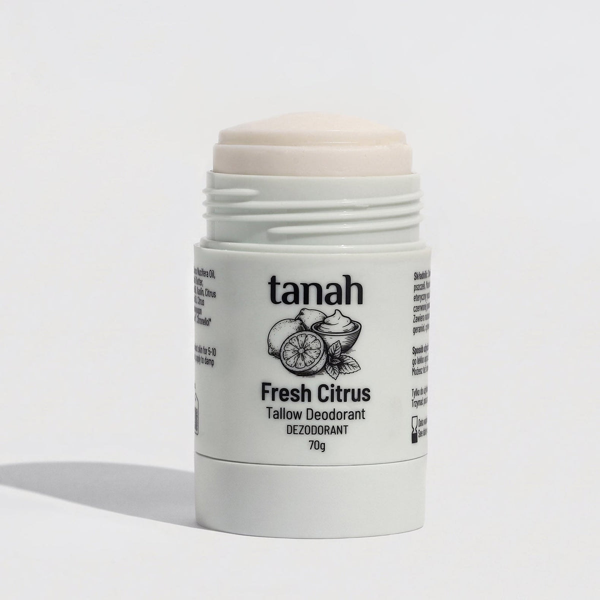 "Fresh Citrus" - naturalny dezodorant z łojem wołowym