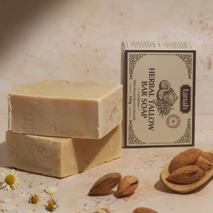 "Herbal Tallow" - mydło w kostce (100g)