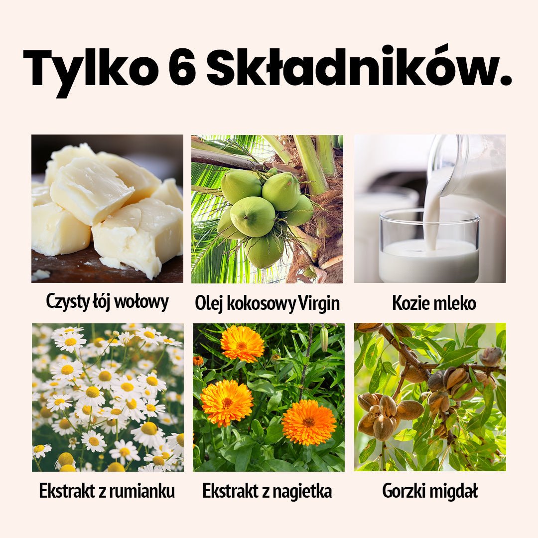 "Herbal Tallow" - mydło w kostce (100g)