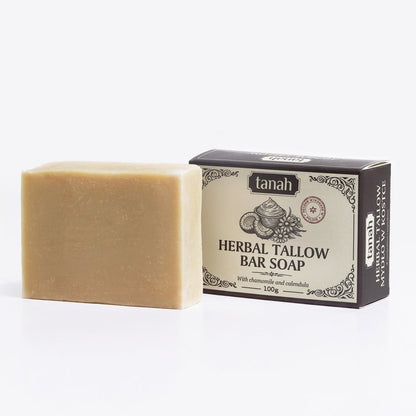 "Herbal Tallow" - mydło w kostce (100g)