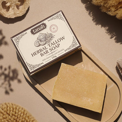 "Herbal Tallow" - mydło w kostce (100g)