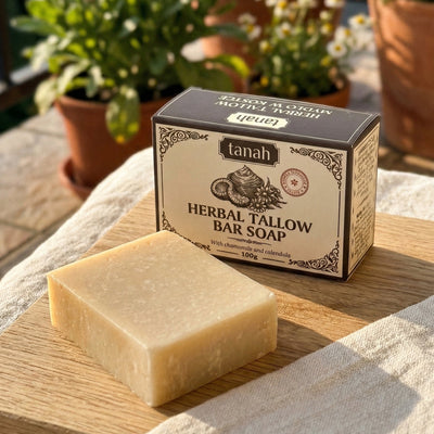 "Herbal Tallow" - mydło w kostce (100g)