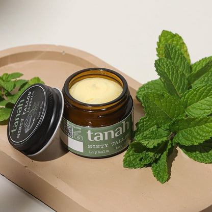 "Minty Tallow" - miętowy balsam do ust (15ml)
