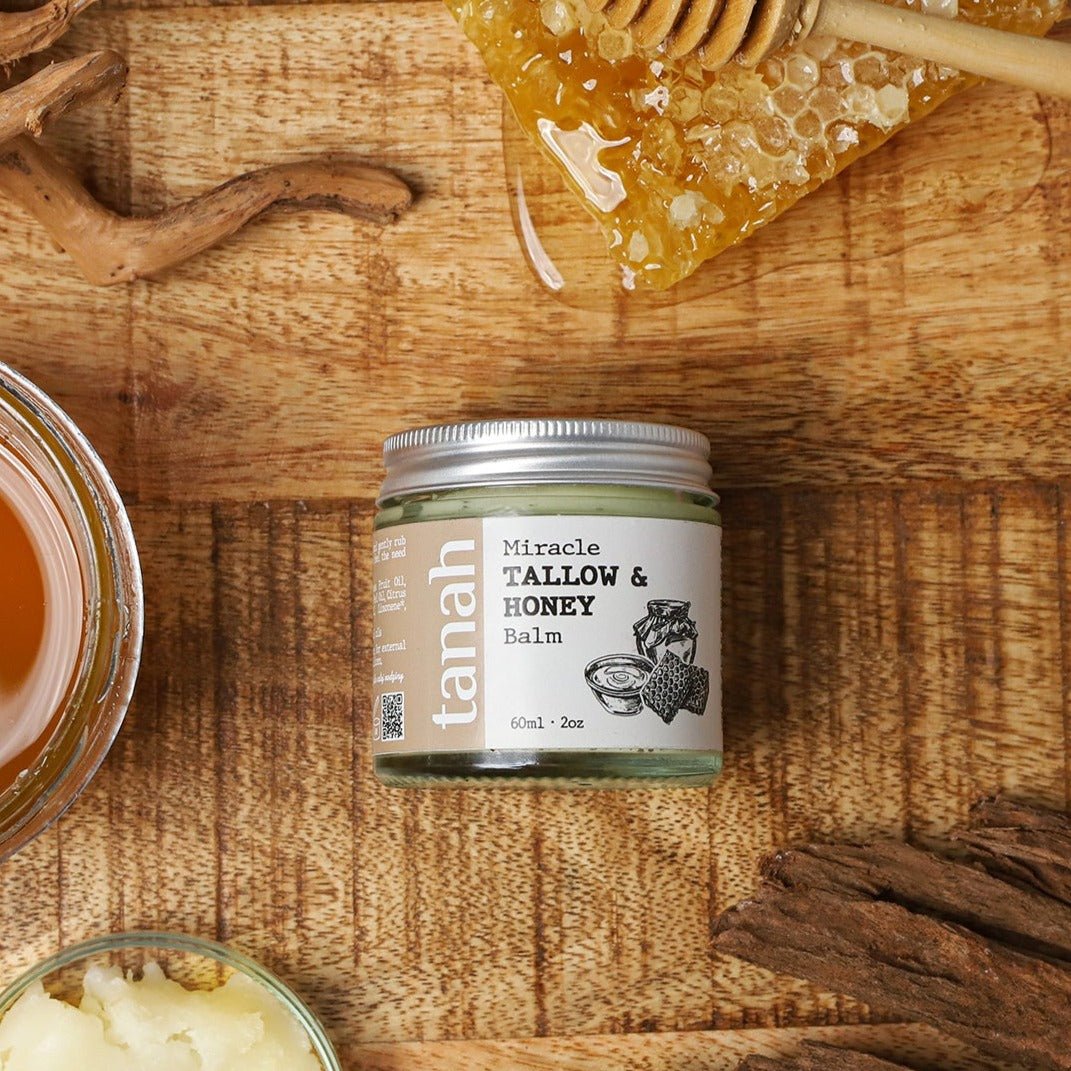 "Miracle Tallow" - balsam z łojem wołowym i miodem (60ml)
