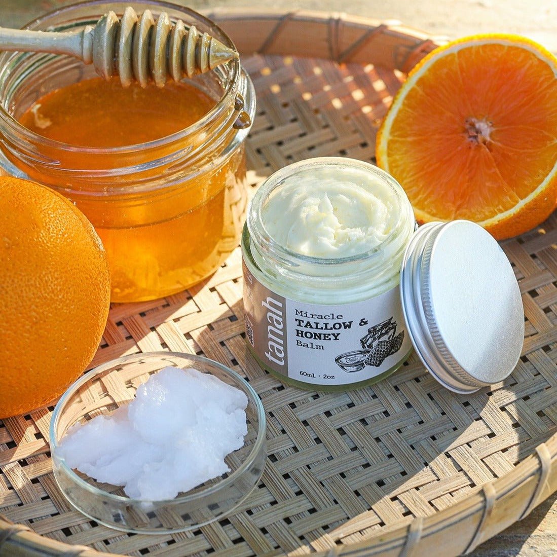 "Miracle Tallow" - balsam z łojem wołowym i miodem (60ml)