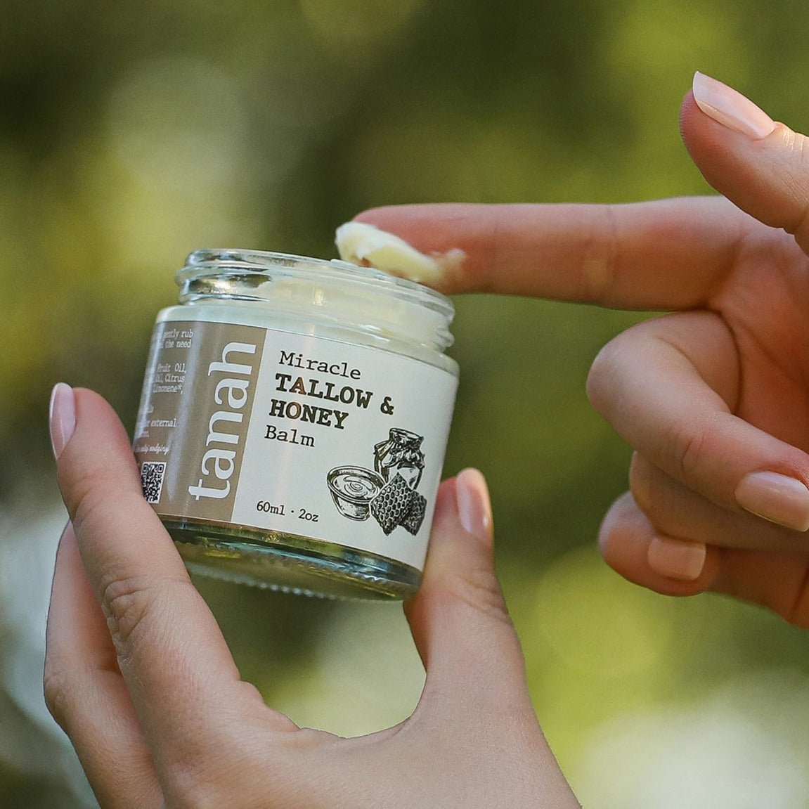 "Miracle Tallow" - balsam z łojem wołowym i miodem (60ml)