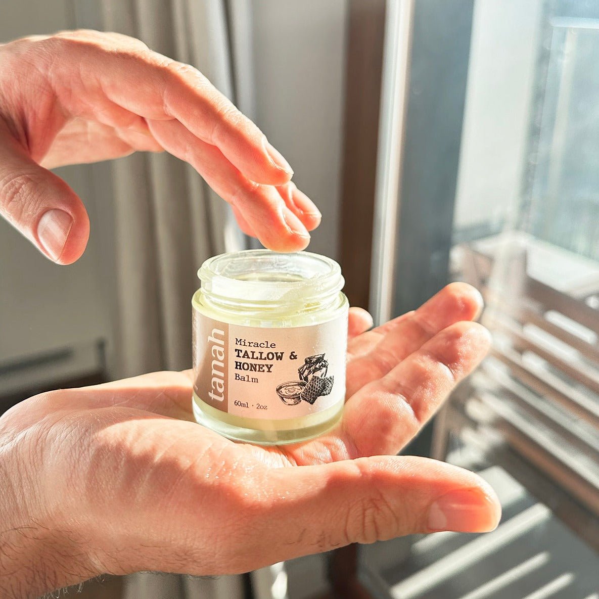 "Miracle Tallow" - balsam z łojem wołowym i miodem (60ml)