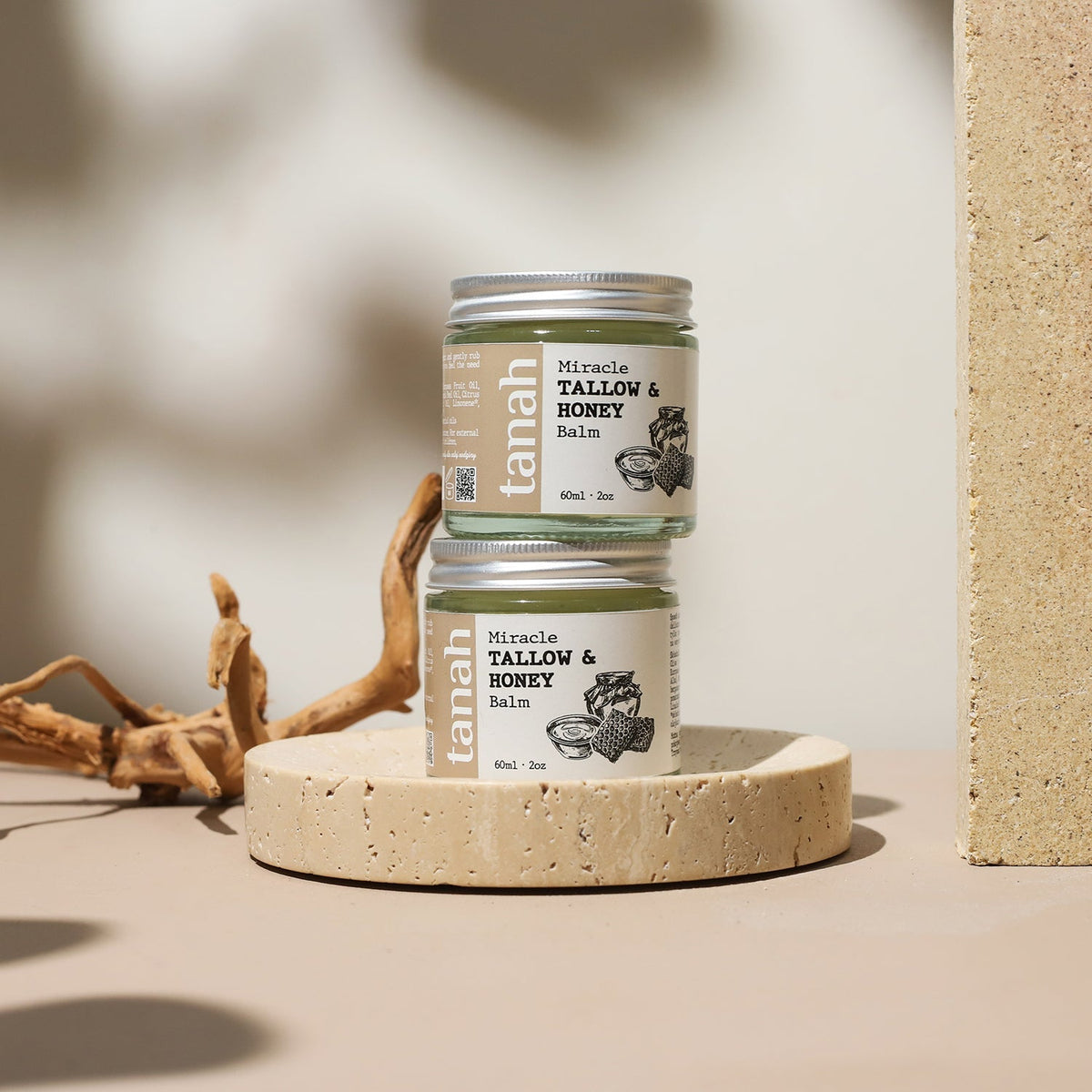 "Miracle Tallow" - balsam z łojem wołowym i miodem (60ml)